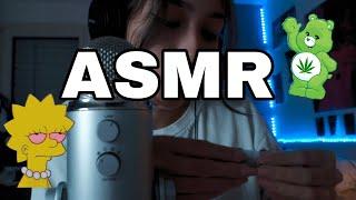 ASMR  I'm rolling a joint for you so you can sleep better