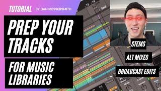 How to Make Your Song Ready for a Production Music Library!