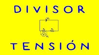 Voltage Divider. Electrical Circuit.