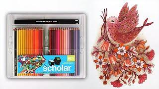 Мои любимые цветные карандаши. Prismacolor Scholar.