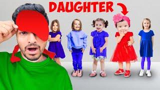 UMESH Tries to Find His DAUGHTER MYRA Blindfolded! *emotional* | MANGO FAMILY