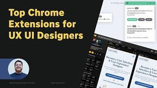 Top Chrome Extensions for UX UI Designer - Google Chrome Extensions for Designers