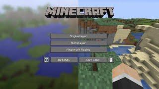 I beat Minecraft on the title screen seed...