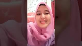 Tidak Pake Bra   Bunda Hijab Cantik Live Tengah Malam