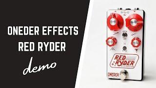 Oneder Effects Red Ryder Distortion Demo