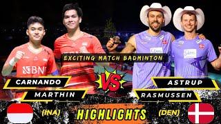 Wow‼️Exciting match  Carnando/Marthin vs Astrup/Rasmussen China Masters