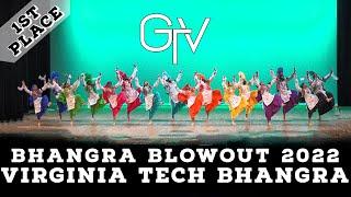 Virginia Tech Bhangra - First Place @ Bhangra Blowout 2022