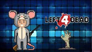 Тетя мыша рубит танков в Left 4 Dead 2