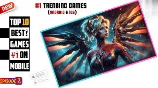 Top 10 Trending / Most Played Mobile Games 2024 - Android / iOS