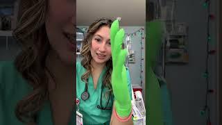 Glove ASMR #glovesounds #asmrtriggers #relax #gloves #asmrvideos #asmrmedical #asmrnurse #scrubs