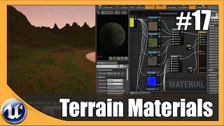 Unreal Engine 4 Beginner Tutorial Series - #17 Terrain Materials