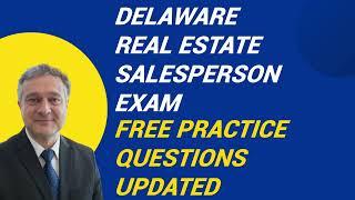 Delaware Real Estate Salesperson Exam Free Practice Questions