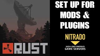 Beginners Guide How To Set Up & Start Nitrado PC RUST Private Server For Mods Modding & Plugins