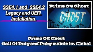 Prime OS Ghost _Official_Installation - PUBG MOBILE and COD_internal Audio Recording