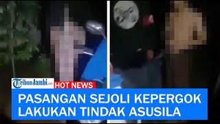 Pasangan Sejoli Kepergok Lakukan Tindakan Asusila