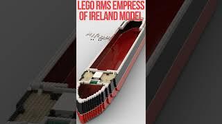 LEGO Empress of Ireland Model Timelapse #lego #timelapse #legoship