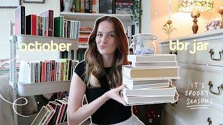 tbr prompt jar picks my october reads 🫙