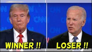 Trump Wins First Presidential Debate Against Biden 2024 || Almas Jacob