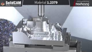 Manufacturing of a 3D Mold with iMachining