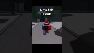 New TSB leak #roblox #thestrongestbattlegrounds #robloxedit