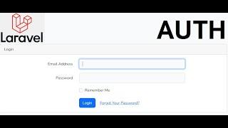 Laravel 9 Autenticación Login Register Auth