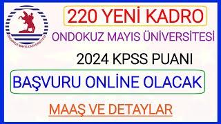 GÜNÜN RESMİ GAZETESİNDE 220 YENİ ATAMA KARARI19 MAYIS ÜNİVERSİTESİ FARKLI BİRÇOK DALDA ATAMA KARARI