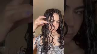 Finger coiling for curl definition 