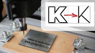 Tutorial Texto de 1 Trazo para Grabado CNC Código G Inkscape