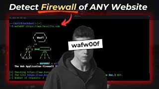 How Hackers Detect Firewall of Websites | Wafw00f - Kali Linux