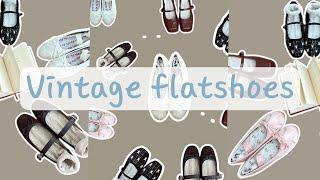 SHOPEE HAUL 🩰 BALERINA SHOES VINTAGE KOREAN!!!!