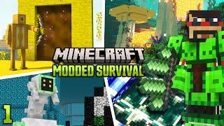The Return | Minecraft Modded Survival Ep. 1