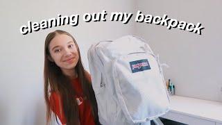 Clean Out My Backpack With Me!