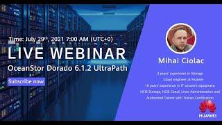 Webinar: Huawei OceanStor Dorado 6.1.2 UltraPath