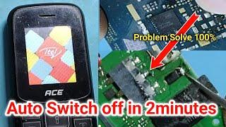 Itel ace 2n 2minute automatic switch off || All Keypad Mobile Automatic Switch Off Problem Solve