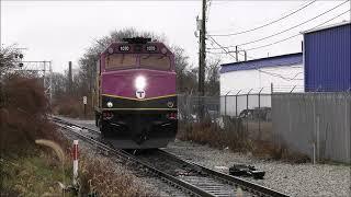 MBTA tests Nash wye switch in New Bedford, MA - 11/2024