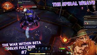 The Spiral Weave! Delves World Tour | Solo playthrough (Tier 3) | WoW TWW Beta