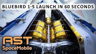 AST SpaceMobile's BlueBird 1-5 Satellite Mission Launches from Florida