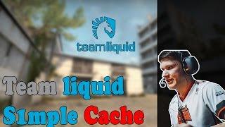 Team Liquid s1mple playing CS:GO Faceit on Cache (twitch stream)
