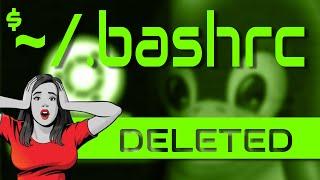 ~/.bashrc file deleted fixed in Ubuntu 20.4| bashrc Ubuntu Linux tutorial | EFX Tv