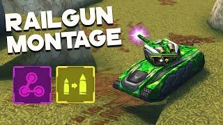 Tanki Online - Railgun Montage #1 - Skills & Kills