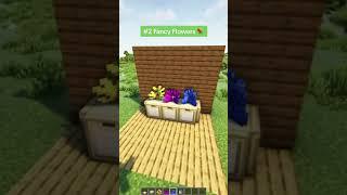 Top 3 Secret Build Hacks in Minecraft! #shorts