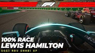 Lewis Hamilton 8th World Title? | 100% Race Abu Dhabi GP in Mercedes W12 | Last Lap Recreated