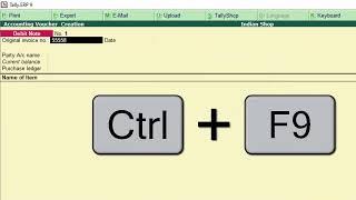 Purchase return with GST in Tally ERP-9@COMPUTEREXCELSOLUTION