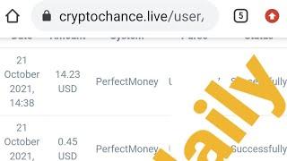 14.23$ live proof | 100% trusted 1$ hourly #hyip site: #cryptochance.live | 1day old. #hyipsdaily