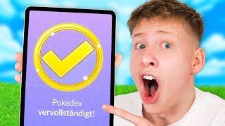 Ich vervollständige meinen Pokedex in Pokemon Go!