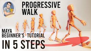 Maya Progressive Walk - Animation Tutorials | A Step by Step Guide