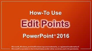 How to Use Edit Points in PowerPoint 2016