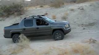 Honda Ridgeline off road Soft Sand