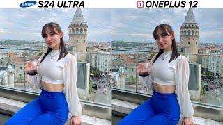 Samsung Galaxy S24 Ultra VS OnePlus 12 Camera Test Comparison