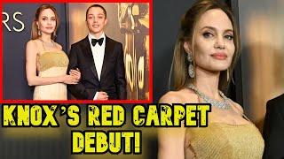 Knox Jolie-Pitt Stuns on the Red Carpet with Angelina Jolie at Governors Awards 2024!